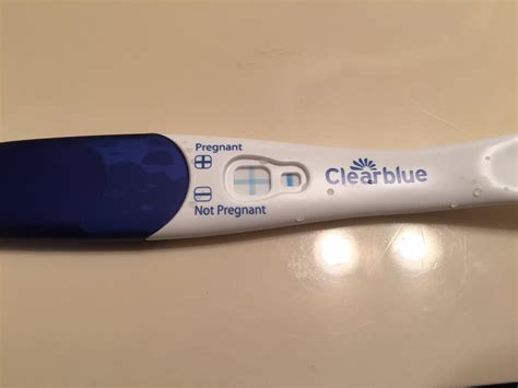 positive pregnancy test look like.